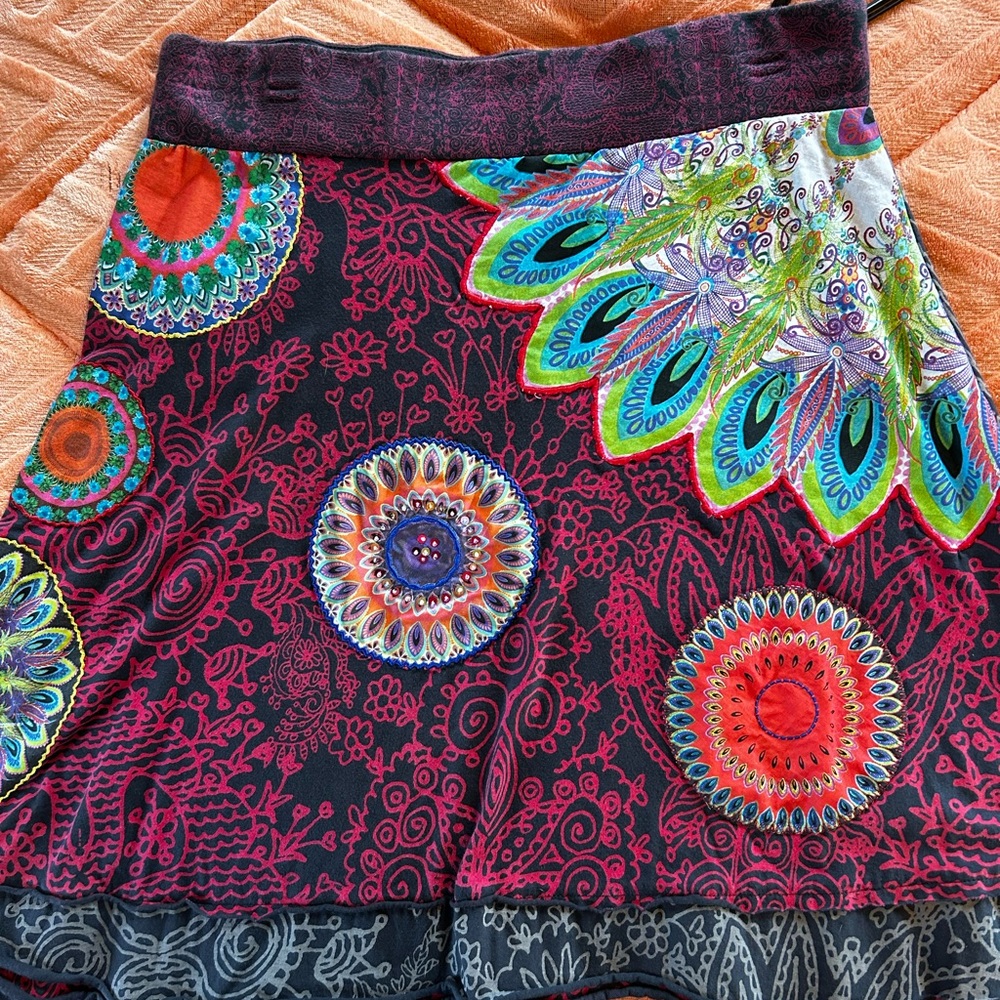 Desigual Multicolor Mini Skirt